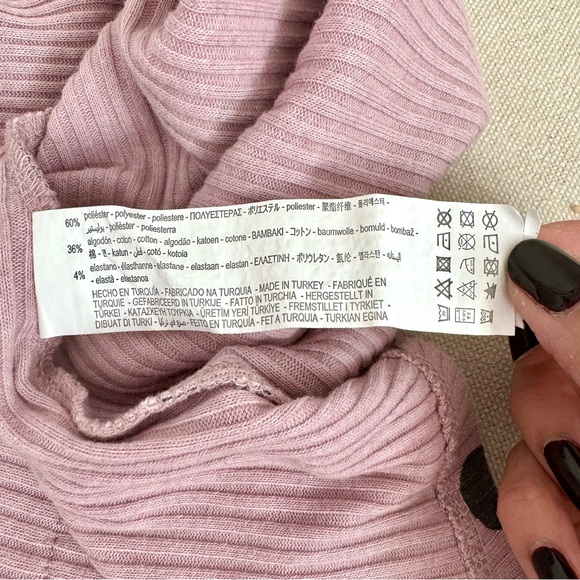 ZARA Girl Ribbed Flared Spring Dress - Picture 7 of 8